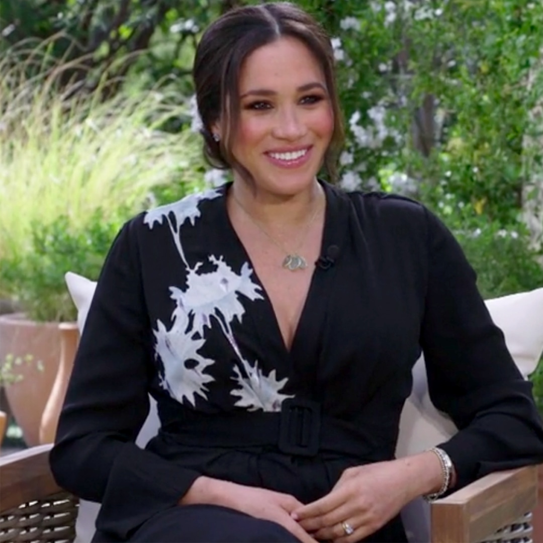 All the Details Behind Meghan Markle's Oprah Interview Look - E! Online